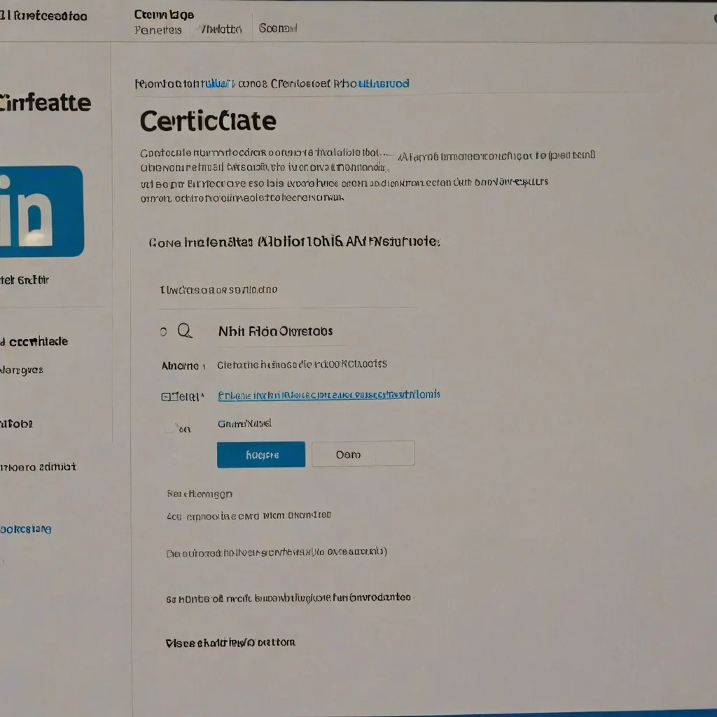 Jak dodać certyfikat na LinkedIn?
