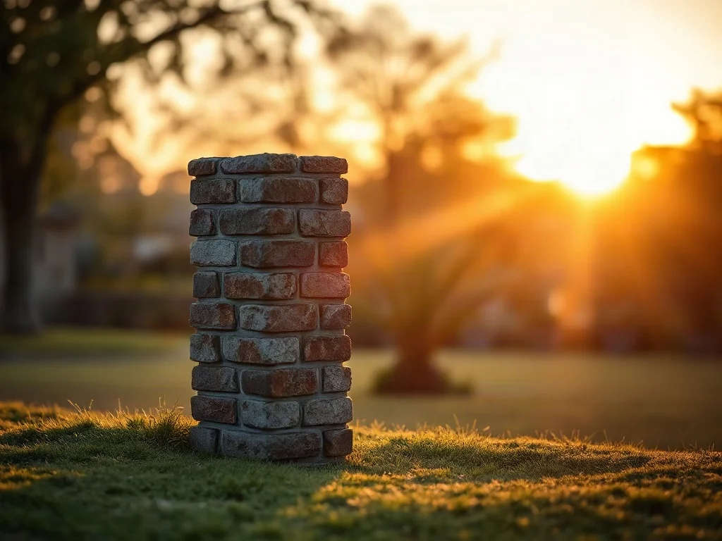 Wysoki, kamienny mur na tle zachodzącego słońca, symbolizujący stawianie emocjonalnych granic w relacjach.