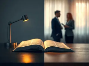 Otwarty notatnik z odręcznymi notatkami i zakreśleniami na drewnianym biurku, symbolizujący proces efektywnej nauki.